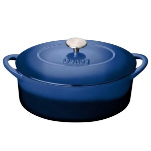 OFF 30% Denby Cobalt 28cm Oval Cast Iron ... Denby Pottery