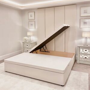 OFF 10% Aphrodite Luxury Cream Linen Ottoman Divan ... Rowen Homes