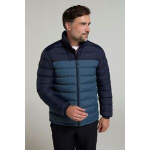 OFF 42% Mountain Warehouse Vista Mens Padded Jacket - Dark Blue - ... Mountain warehouse