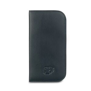 OFF 33% The Poppy Shop Blue Leather Glasses Case with Debossed Poppy Poppy shop