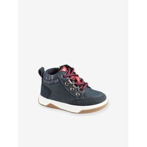 OFF 33% VERTBAUDET Leather Pram Boots with Laces + ... Vertbaudet