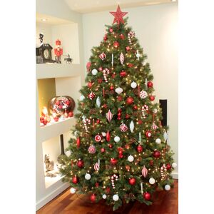 OFF 52% The 196pc Blue & Silver Full Heavy ... Christmas Tree World