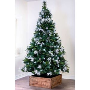 OFF 38% The 9ft Snowy Scots Pine Christmas ... Christmas Tree World