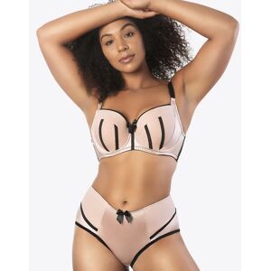 OFF 32% Parfait Charlotte Padded Balconette Bra Cameo Rose/Black Brastop