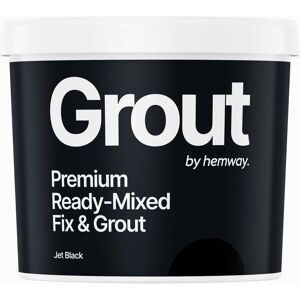 OFF 7% Hemway Ready-Mixed Grout & Fix Adhesive   Jet Black   Tile   Kitchen & Bathroom Hemway