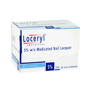 OFF 10% Loceryl Fungal Nail Lacquer Treatment 5% - 5ml Pharmica Pharmacy