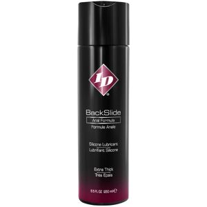 OFF 24% ID Lube Backslide Anal Formula Silicone Lubricant - 250ml Condoms