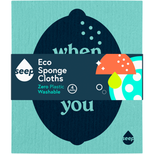 OFF 9% Seep Eco Sponge Cloths (4 pack) The seep company